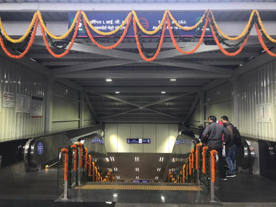 DMRC opens pedestrian subway from IGI Terminal 1 to domestic airport metro station – See Pics