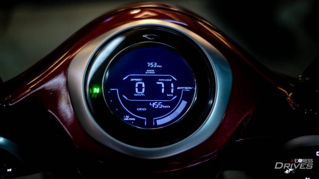 bajaj chetal instrument console