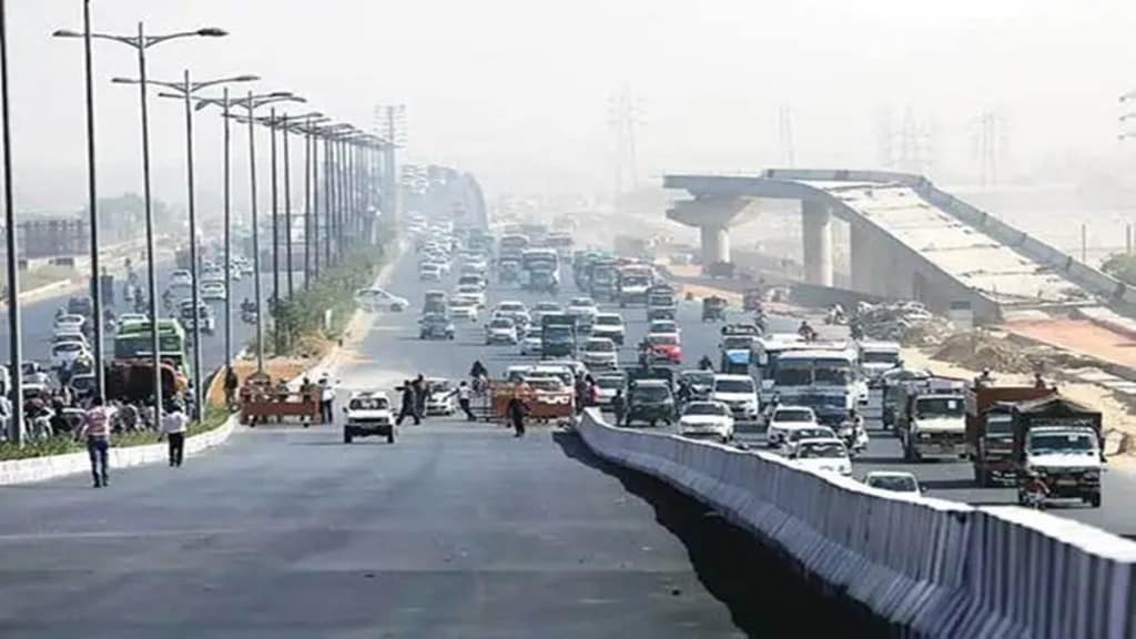 Barapullah Nallah, Barapullah Nallah extension, Barapullah elevated corridor, Road construction, Mayur Phase I, Barapullah phase I, Infrastructure