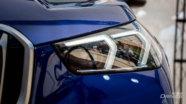 The SAV, as BMW calls it, gets sleek LED headlights with adaptive functionality.
