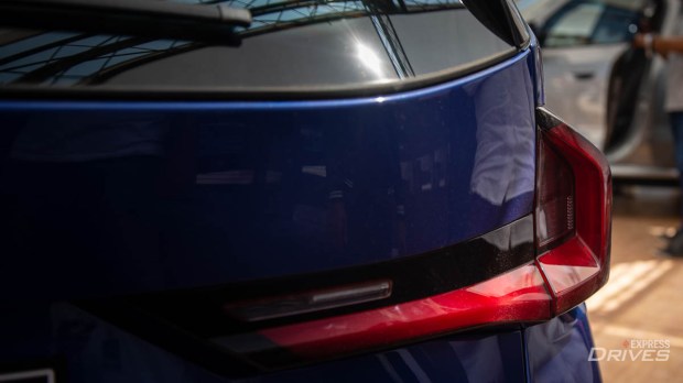 The rear tail lamps are now LED, standard across the new X1 range.
