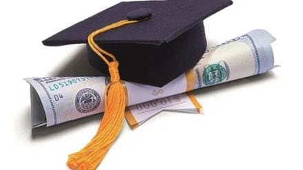 The scholarship will be given for degree programmes.