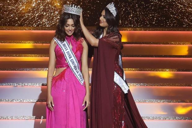Miss Universe India, Divita Rai, is a model from Karnataka. She was crowned on August last year, in Mumbai, by the outgoing MIss Universe India and the reigning Miss Universe, Harnaaz Sandhu. (Instagram/missdivaorg)
