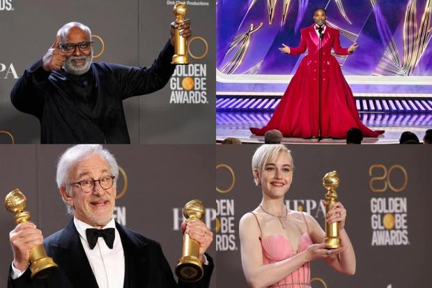 The 80th Golden Globe Awards are being held in Los Angeles on Wednesday.  and its head-turning fashion is back with a bang.  The Hollywood stars looked stunning as they showcased their individual styles and delivered memorable looks in tuxedos and gowns.  It was a historic day for the Indian film industry as SS Rajamouli's  RRR, which was nominated in two categories won the Globe for Best Original Song. Steven Spielberg's film The Fabelmans won two of the biggest awards of the show - Best Film (Drama) and Best Director. 