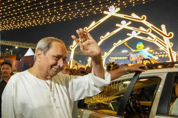 Bhubaneswar: Odisha Chief Minister Naveen Patnaik visits the Fan Park on the eve of the FIH Odisha Hockey Men's World Cup 2023 at Kalinga Hockey Stadium, in Bhubaneswar. (PTI Photo)