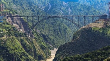 Infrastructure, Infra projects, Upcoming infrastructure, Infra 2023, Make in India, Chenab River Railway Bridge