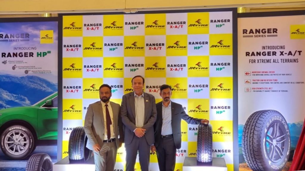 jk tyre launch ranger hpe and x at tyres