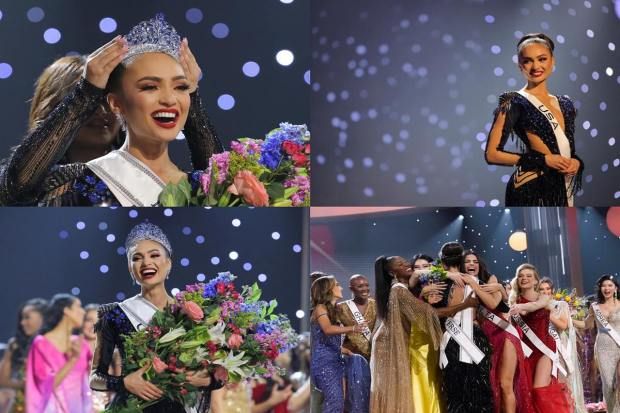 Miss USA, R'Bonney Gabriel, a fashion designer from the Philippines, was named as the 71st Miss Universe. She is the first Filipino-American to win the prestigious title. After the music played, R-Bonney draped in the winner’s sash, was handed a bouquet and the crown. Amanda Dupazmel of Venezuela and Andreina Martinez of the Dominican Republic were the first and second runners-up. India's Divita Rai could not make it to the top 10.