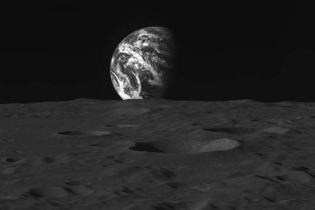 The space agency noted that the orbiter is currently orbiting the Moon every two hours. During its scientific mission, it will perform various tasks, such as analyzing the terrain and measuring gamma rays and magnetic strength. (Twitter/@kari2030)