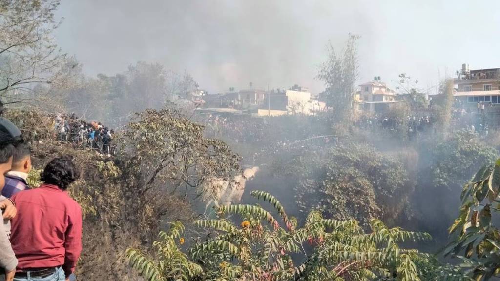 nepal plane crash pic