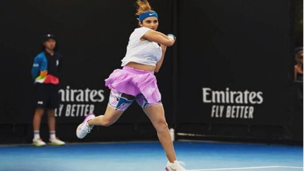 Sania, who is 36 years old, announced that she would retire from Grand Slams after the Australian Open in 2023