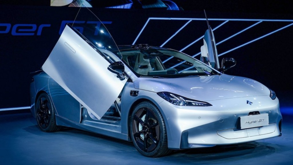 GAC unveils Aion Hyper GT tagged as most aerodynamic production electric sedan