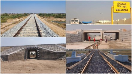 Mahabubnagar-Munirabad, Mahabubnagar to Munirabad, Mahabubnagar to Munirabad railway line, Mahabubnagar to Munirabad rail line, Mahabubnagar to Munirabad distance, Mahabubnagar to Munirabad new rail line project, Mahabubnagar to Munirabad project, Mahabubnagar to Munirabad railway project, Krishna Maganoor section, Krishna Maganoor railway section, Krishna Maganoor new railway line project, Krishna Maganoor section new line, odisha, hyderabad, karnataka, south central railway, indian railways, new line project, new railway line project, new railway track, track maintenance,