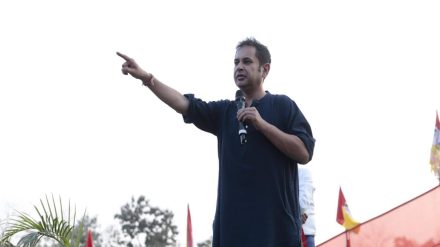 Tipra Motha chairman Pradyot Kishore Manikya Debbarma. Tipra Motha chairman Pradyot Kishore Manikya Debbarma.