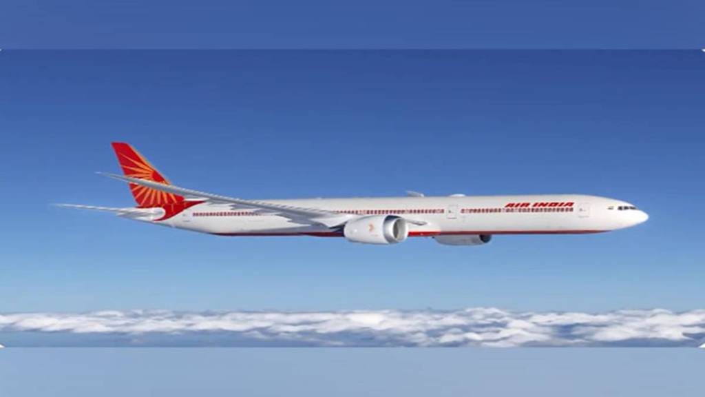 Air India Newark-Delhi flight