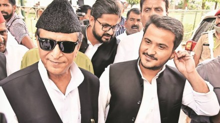 Abdullah Azam and Azam Khan appeared before the special MP/MLA court in Moradabad on Monday. (File) Abdullah Azam and Azam Khan appeared before the special MP/MLA court in Moradabad on Monday. (File)