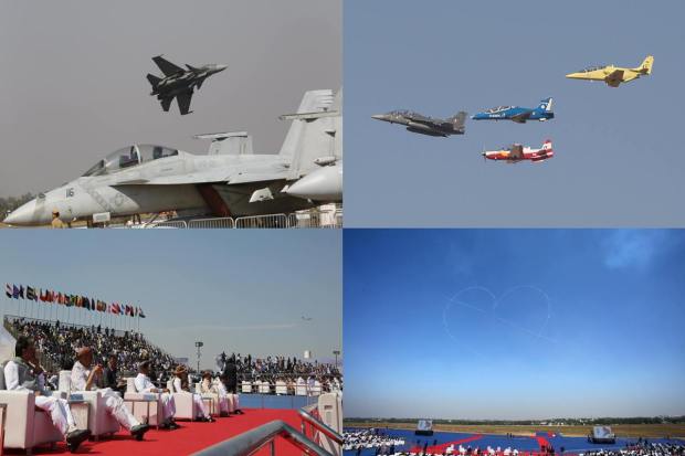 The theme of Aero India 2023, is "The runway to billions of opportunities". The Ministry of Defence stated that India will focus on making products and services for the world. Prime Minister Narendra Modi noted that the country's defense export capabilities will improve in the future.
 (Pic Courtesy: Ministry of Defence)