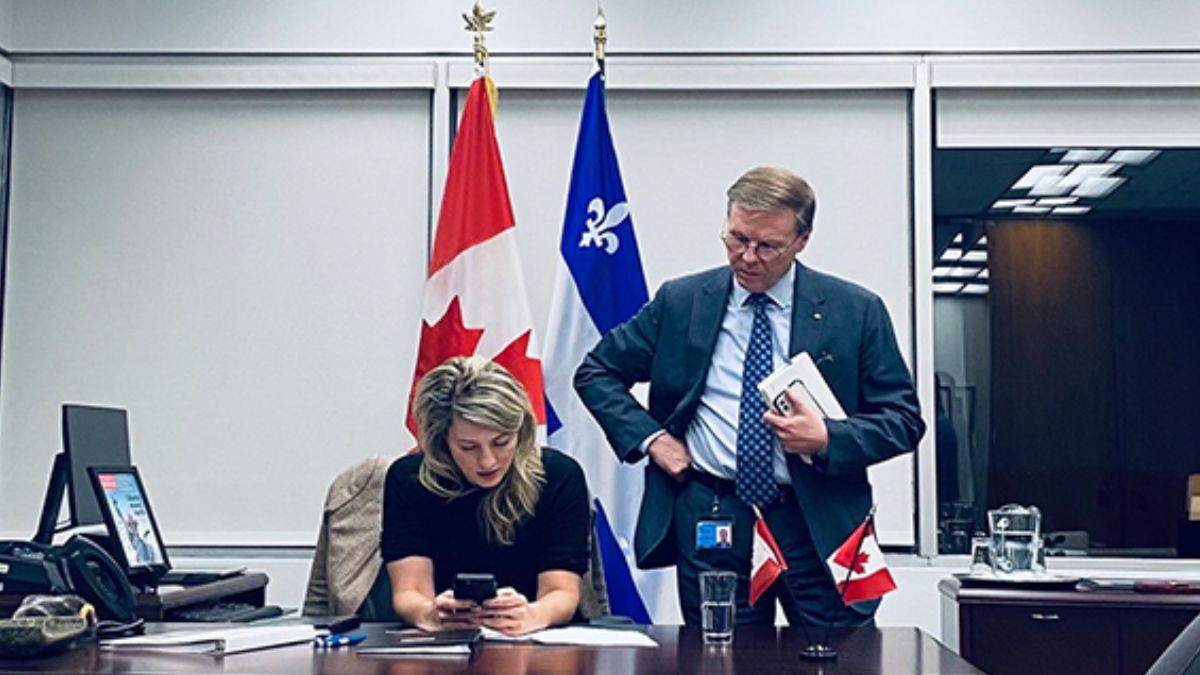 Canadian Foreign Minister Melanie Joly
