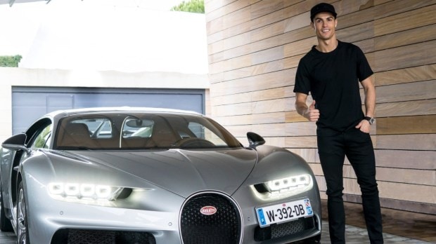 ronaldo bugatti