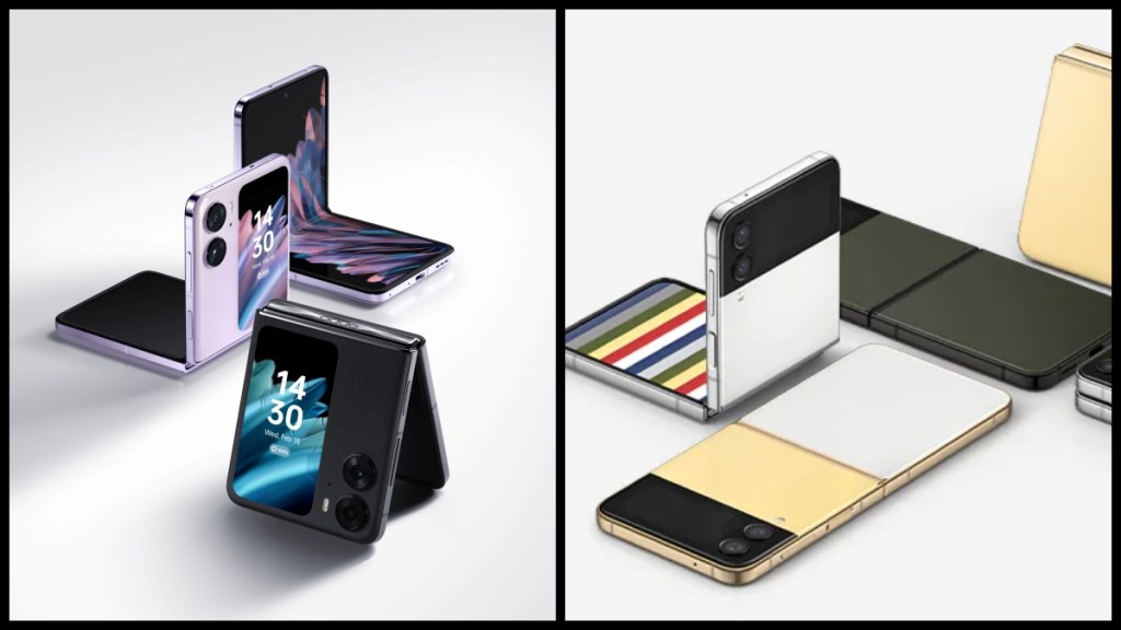 Oppo Find N2 Flip versus Samsung Galaxy Z Flip 4