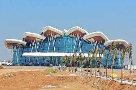 The airport at Shivamogga is the 9th airport in Karnatak