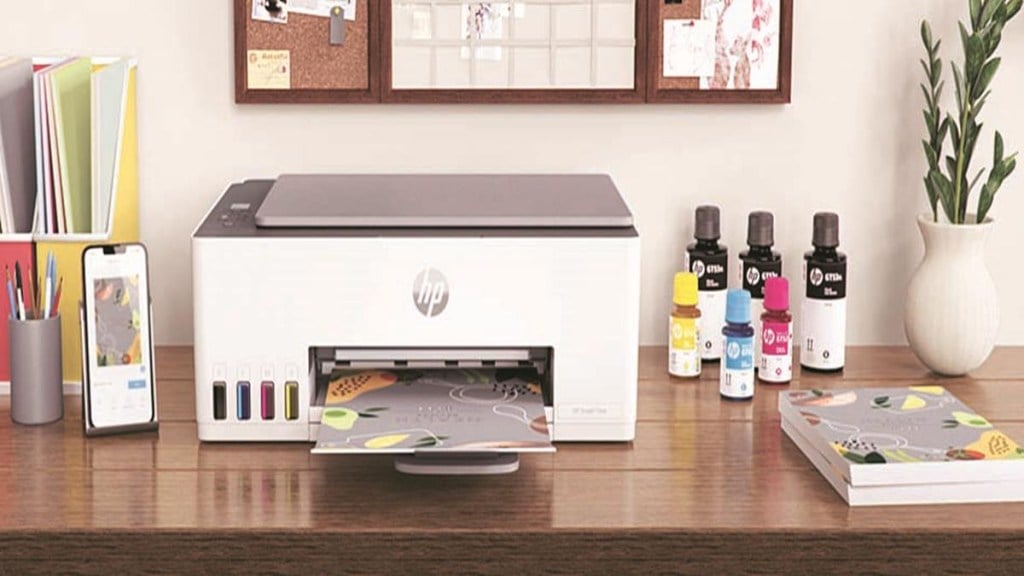 HP Smart Tank 580 is an A4 colour Inkjet all-in-one printer, that is perfect for home.