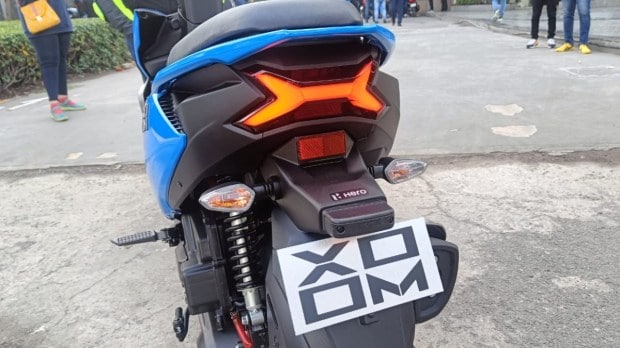 Hero Xoom rear