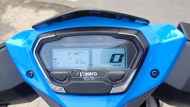 Hero Xoom instrument cluster