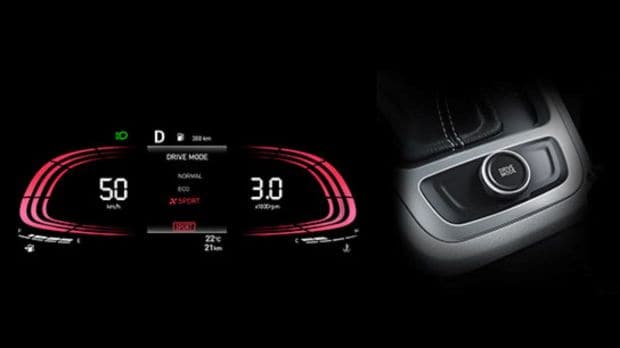 The Venue gets a digital instrument cluster with drive modes.