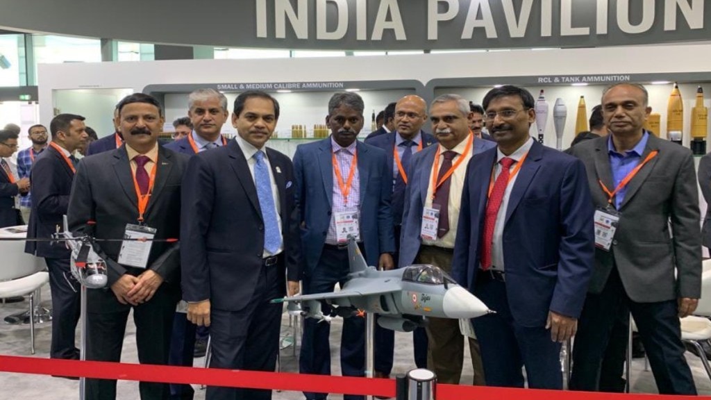 India participates in UAE's international defence expo- IDEX; INS Sumedha to participate in NAVDEX 23