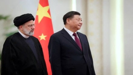 Iranian President Raisi with jinping Iranian President Raisi with jinping