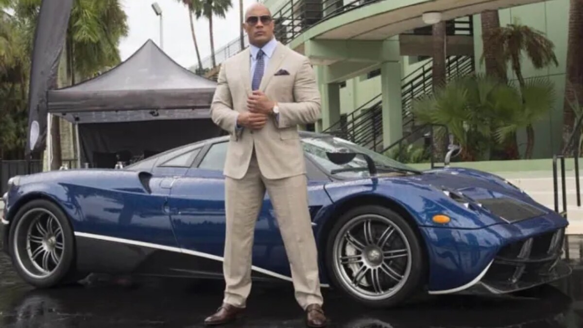 Pagani Huayra is the most expensive car owned by Dwayne Johnson valued at a whopping Rs. 21.4 crore. This Italian sports car is one of the most expensive cars in the world. The Pagani Huayra is powered by a 6.0 liter V12 turbocharged engine that produces 764 hp of peak power and 1001 Nm of peak torque.