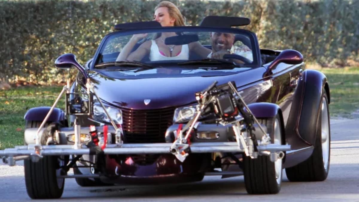 Launched in 1999 by Plymouth and then later sold by Chrysler, the Prowler’s Factory finished Rat Rod design is believed to have caught the Rock’s eye when he was filming for Pain and Gain.