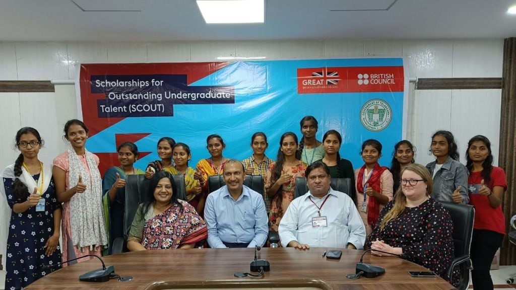 The opportunity was extended to students pursuing their graduation from higher education institutions in Telangana.