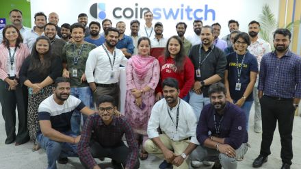 Going by CoinSwitch’s official website, it’s an Indian crypto application