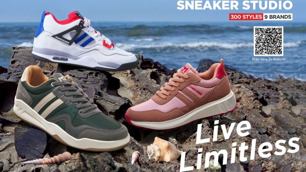 Bata India offers has over 300 stores with Sneaker Studio concept with up to 300 sneaker styles from 9 brands.