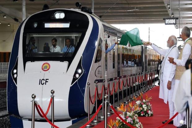 The government is planning to export Vande Bharat coaches, and it is expected that over 300 more will be rolled out in the next few years.