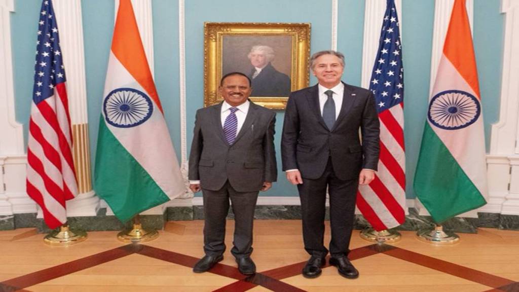 ajit Doval meets Antony Blinken