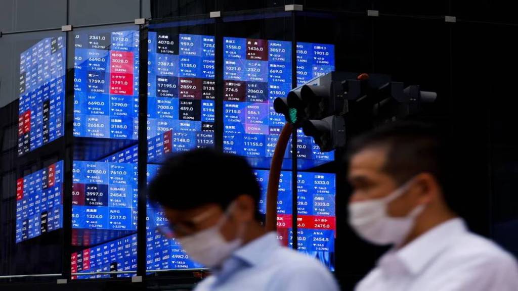 asian share markets