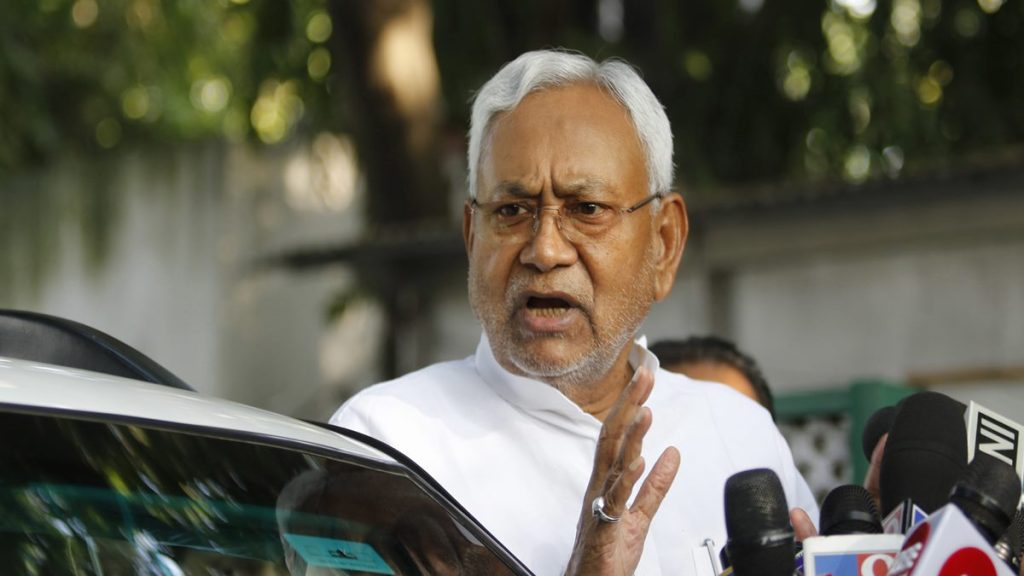 Bihar Chief minister Nitish Kumar. (File Image)
