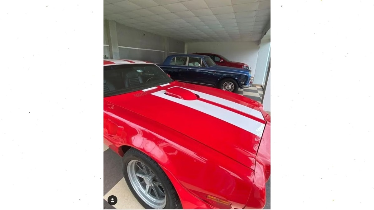 MS Dhoni bought a red coloured Pontiac Firebird Trans-Am some time ago that looks extremely well-maintained despite being the second generation Trans-Am and being around 40 years old. He gifted himself this car when he announced his retirement from international cricket. Similar to other American muscle cars of its time, the Trans-Am is powered by a massive engine, a 455 big-block V8 engine that powers the rear wheels.