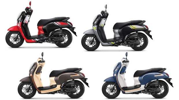 honda scoopy colours