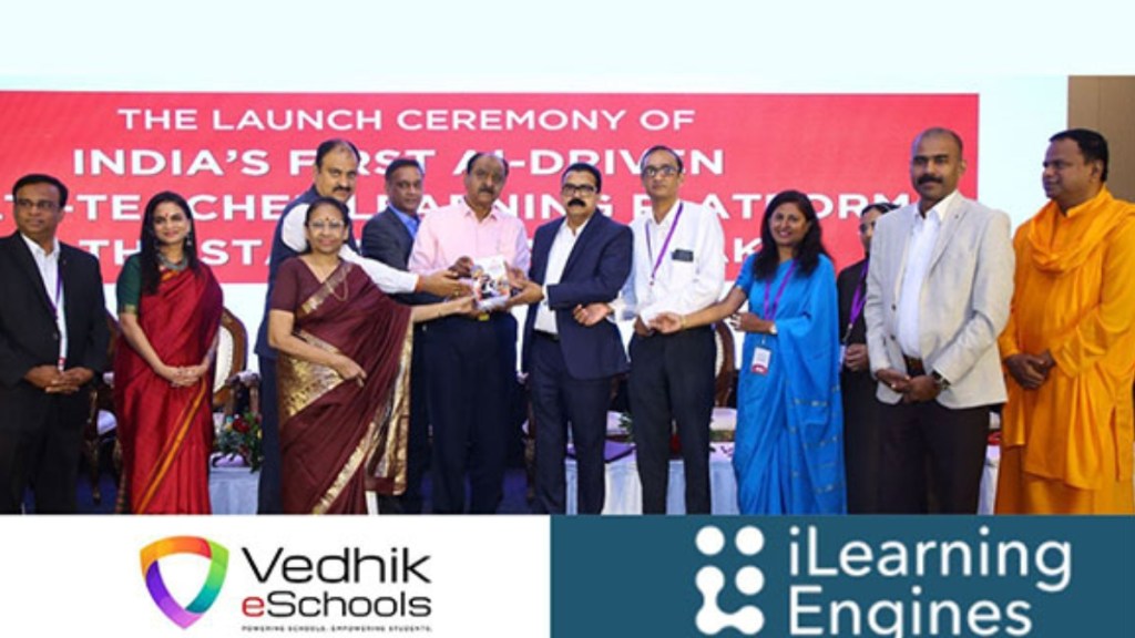 Through the launch of Vedhik eSchools, the organisers aim to improve student performance.