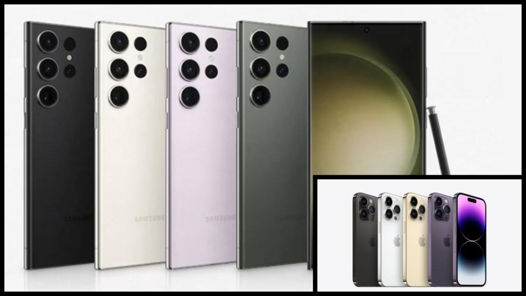Galaxy S23 Ultra versus iPhone 14 Pro Max