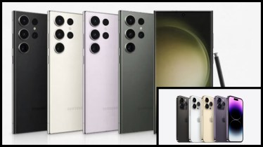 Galaxy S23 Ultra versus iPhone 14 Pro Max