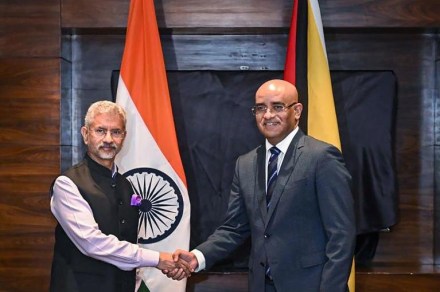 EAM Jaishankar holds talks with Guyanese Vice President Bharrat Jagdeo EAM Jaishankar holds talks with Guyanese Vice President Bharrat Jagdeo