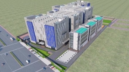 Rendering of Chennai Campus Rendering of Chennai Campus