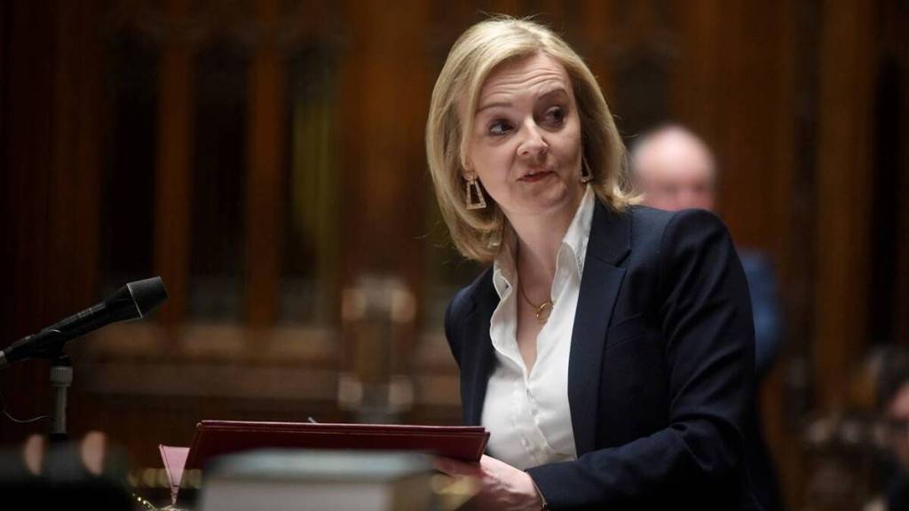 liz truss on india