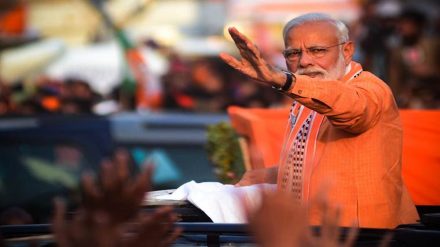 In one fell swoop, the Modi government may have decisively managed to impress a large section of the young middle class that constitutes a significant chunk of voters. (Express file photo)