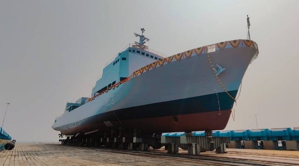 The warship builder's net profit for the reporting period stood at Rs 173 crore as against the year-ago figure of Rs 142 crore,